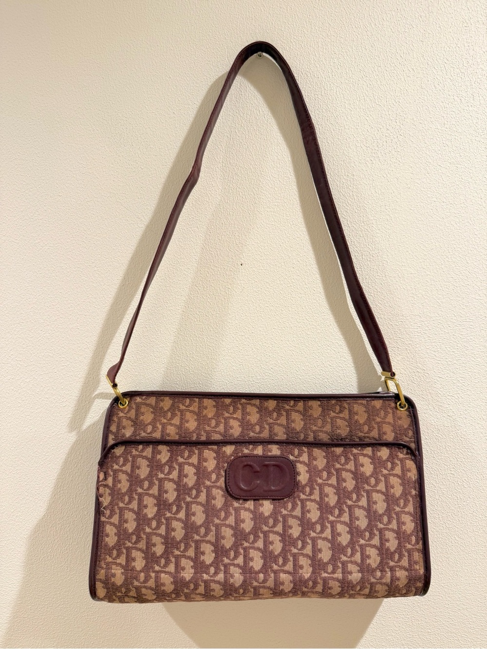 vintage Christian Dior Diorissimo shoulder bag 60s-70s